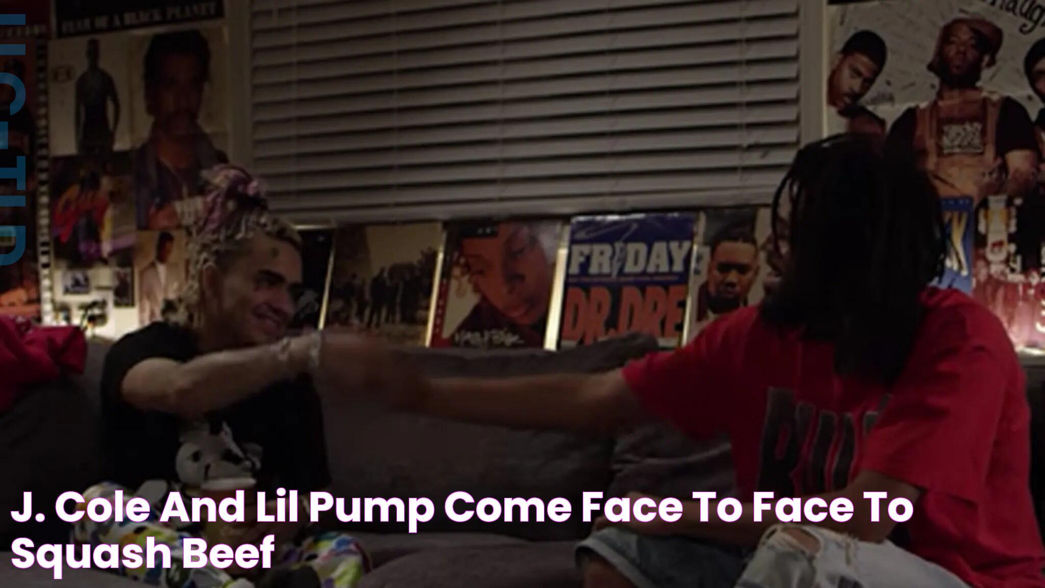 J. Cole and Lil Pump Come Face to Face to Squash Beef