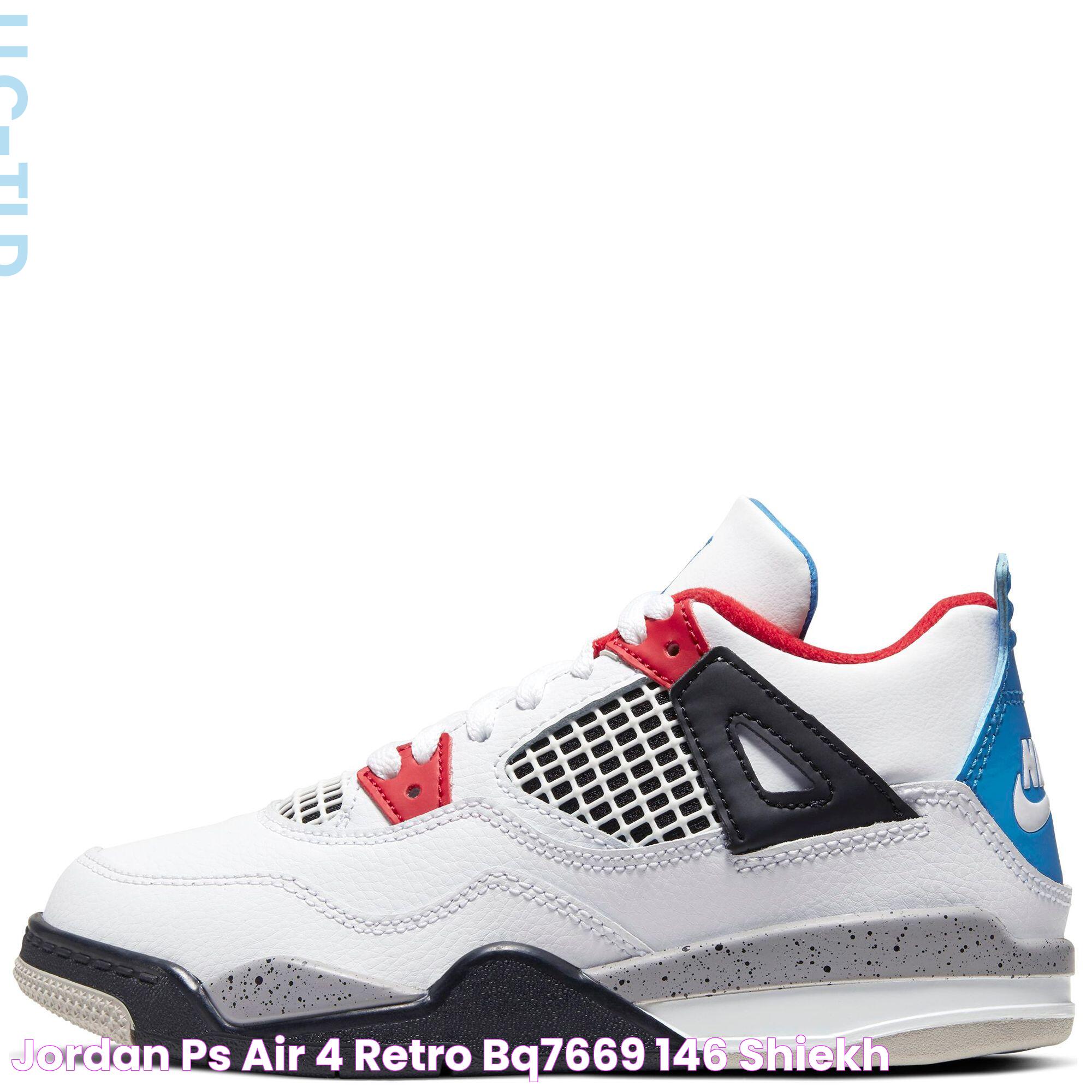 JORDAN (PS) Air 4 Retro BQ7669 146 Shiekh