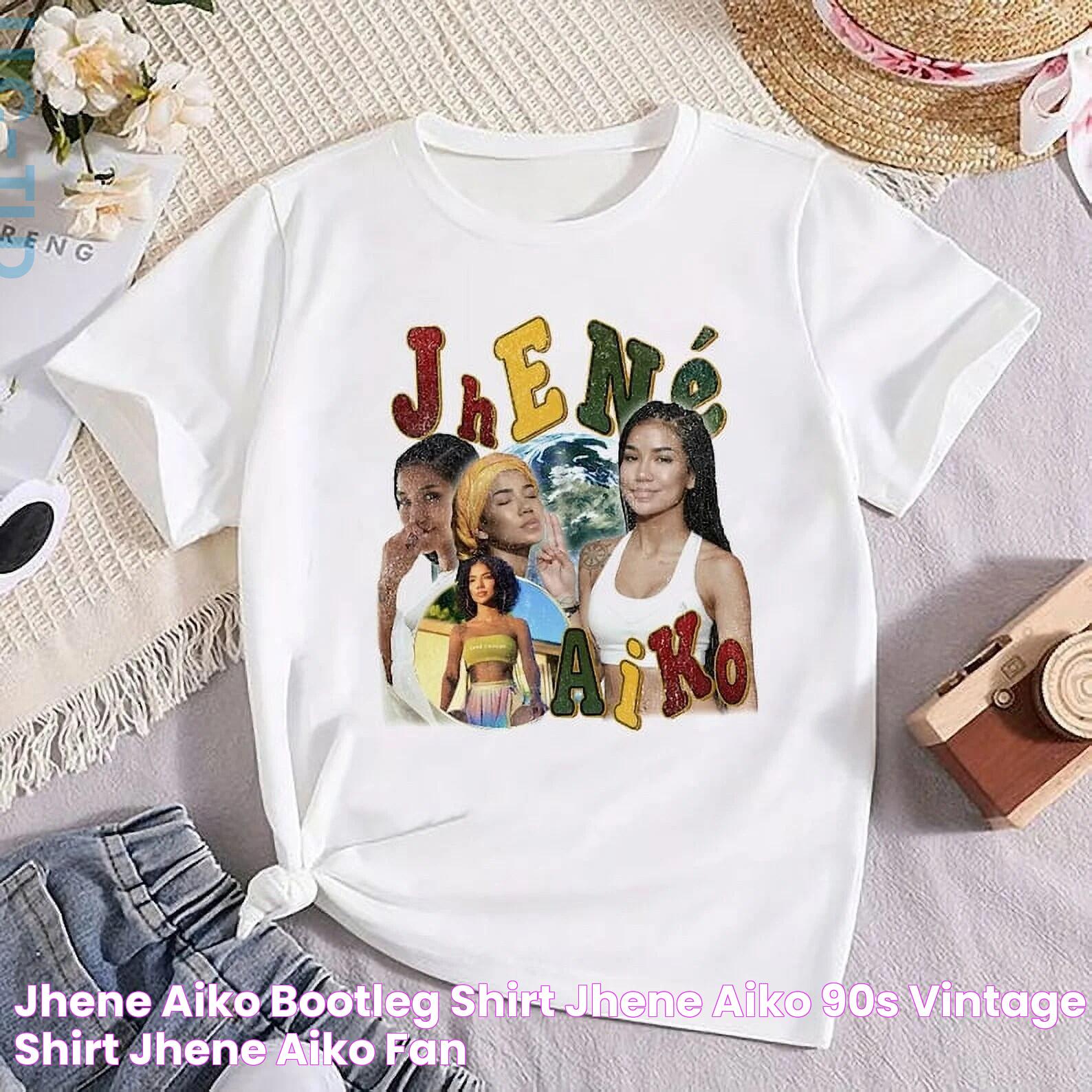 Jhene Aiko Bootleg Shirt, Jhene Aiko 90s Vintage Shirt, Jhene Aiko Fan