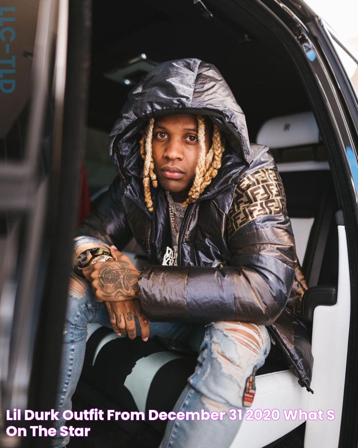 Lil Durk Outfit from December 31, 2020 WHAT’S ON THE STAR?