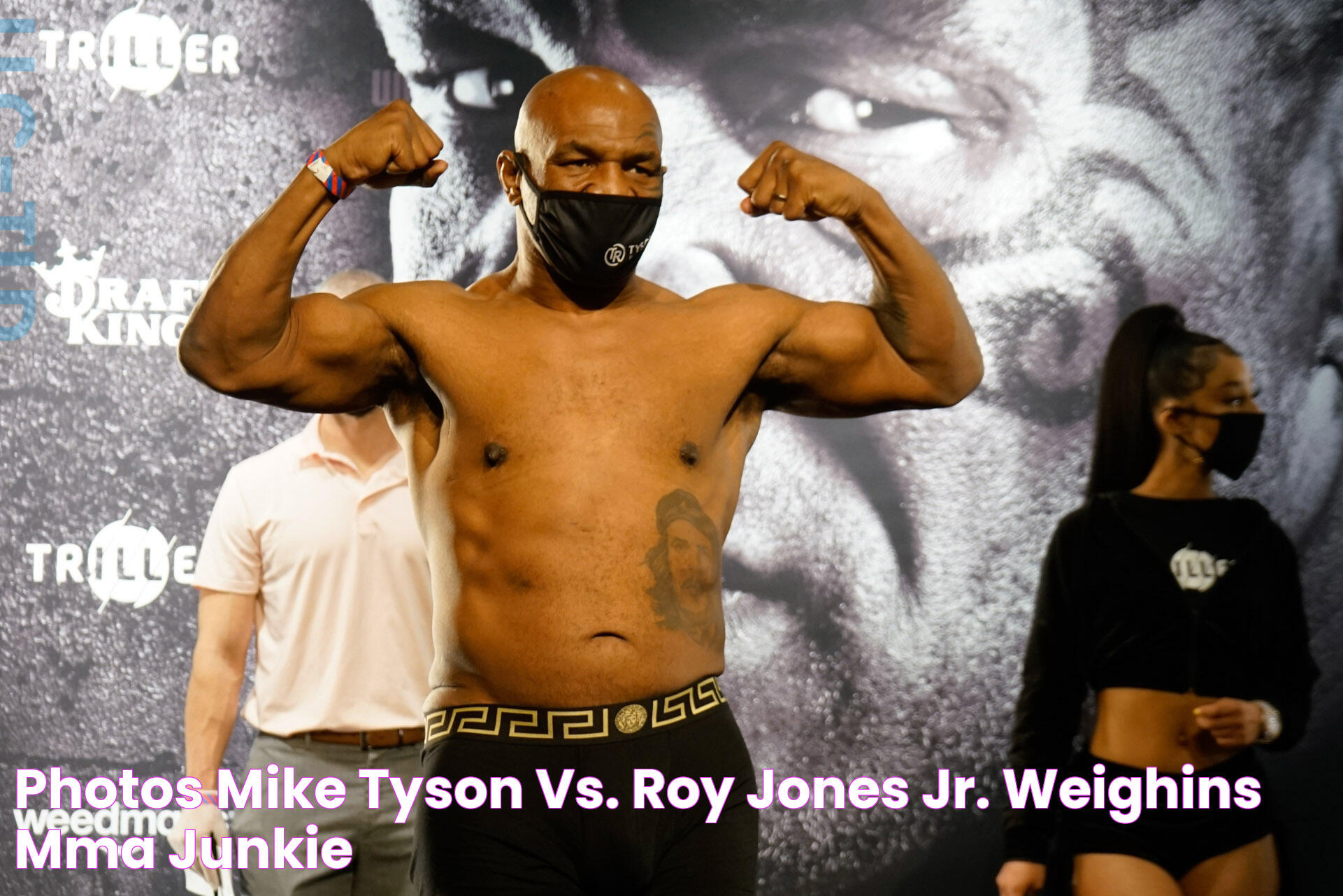 Photos Mike Tyson vs. Roy Jones Jr. weighins MMA Junkie