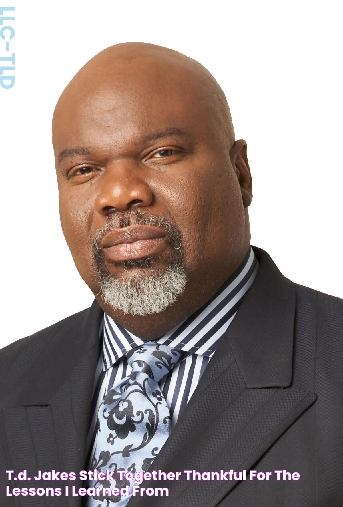 TD Jakes Responds To Allegations: A Closer Look