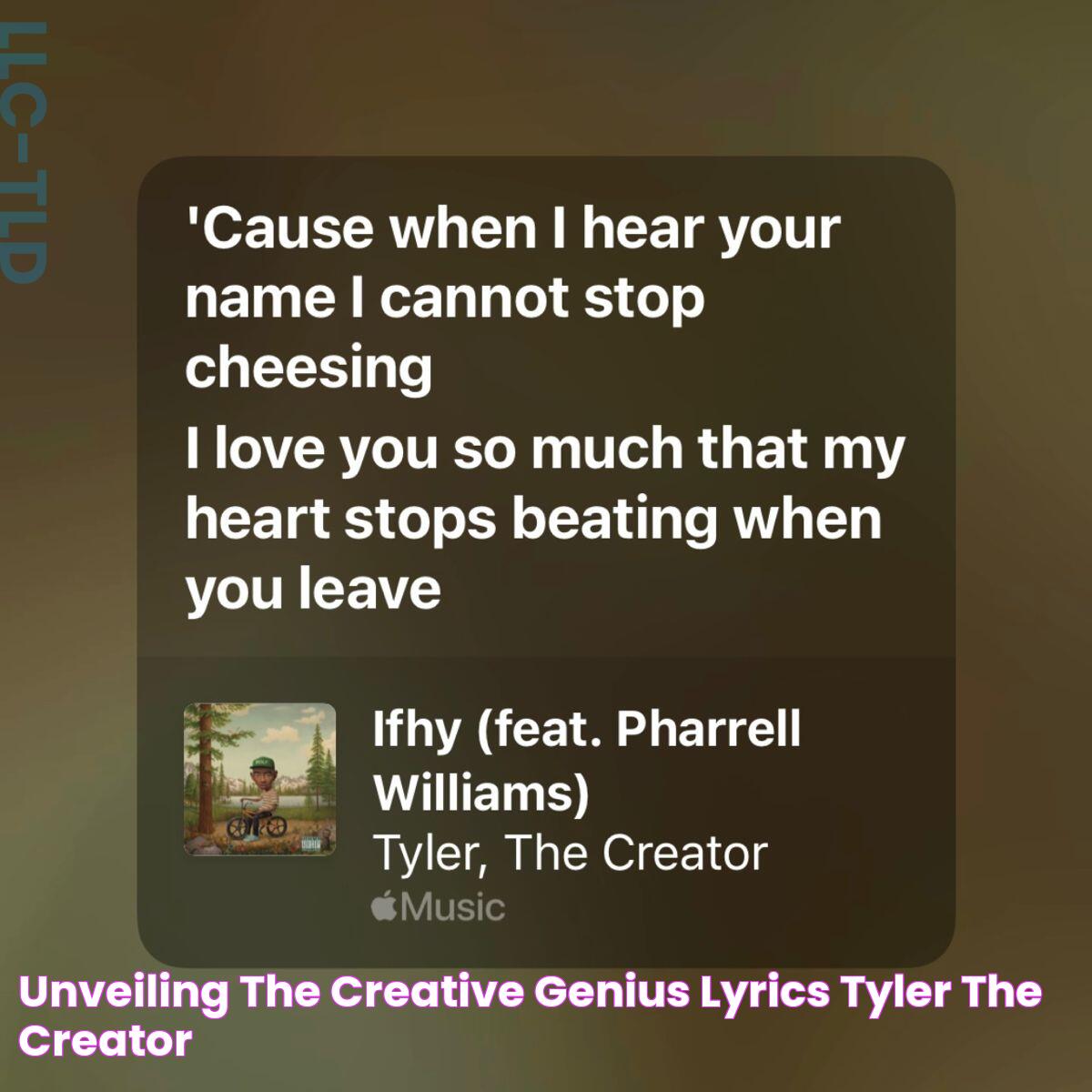 Unveiling The Creative Genius Lyrics Tyler The Creator