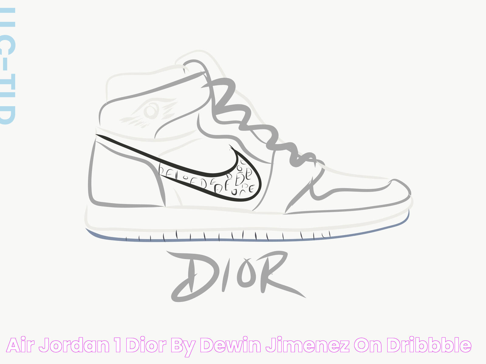 Air Jordan 1 Dior by Dewin Jimenez on Dribbble