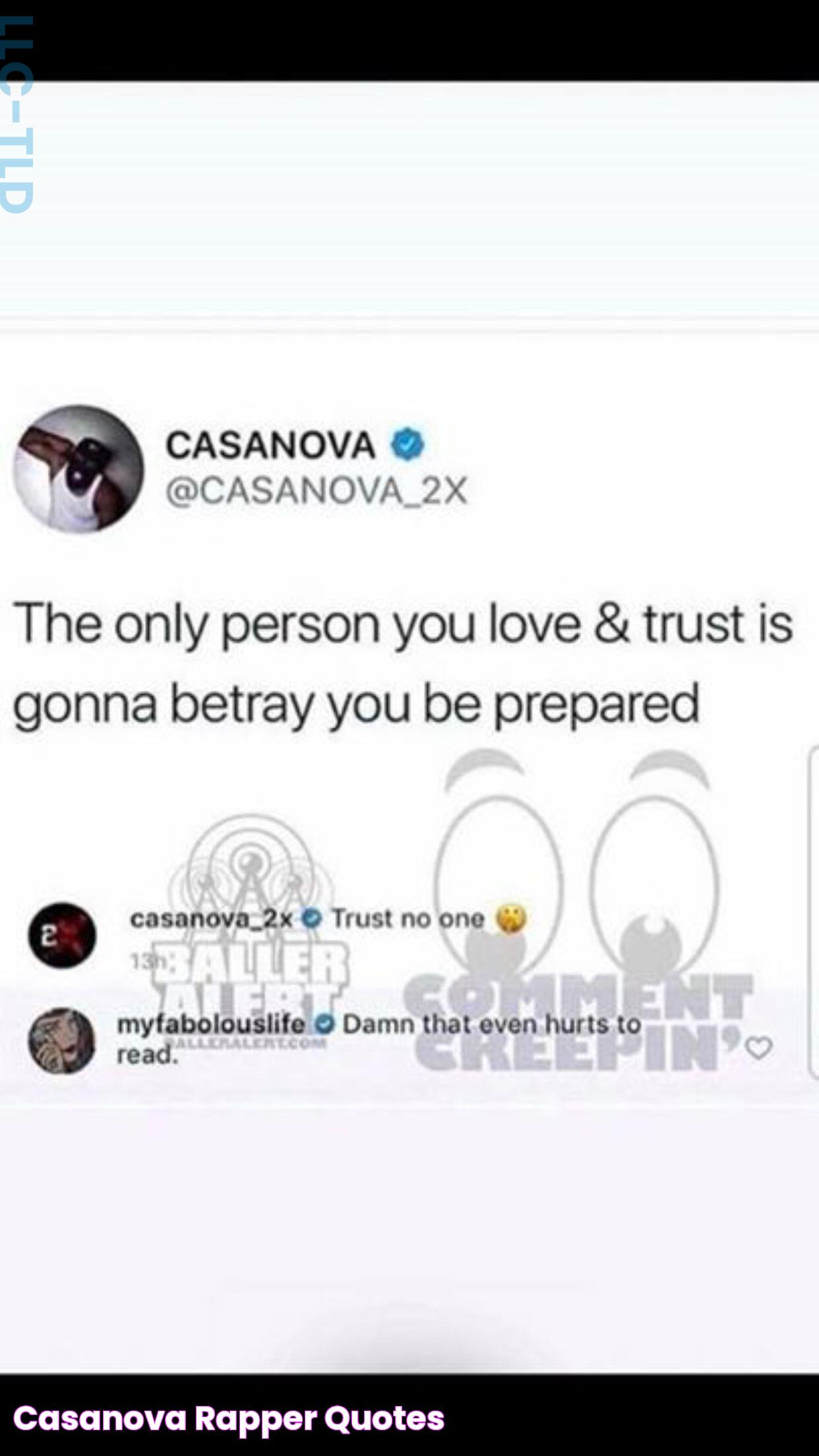 Casanova Rapper Quotes