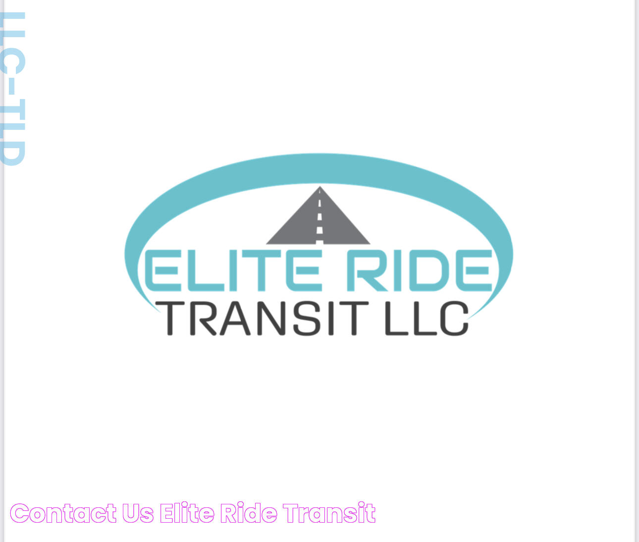 Contact Us Elite Ride Transit