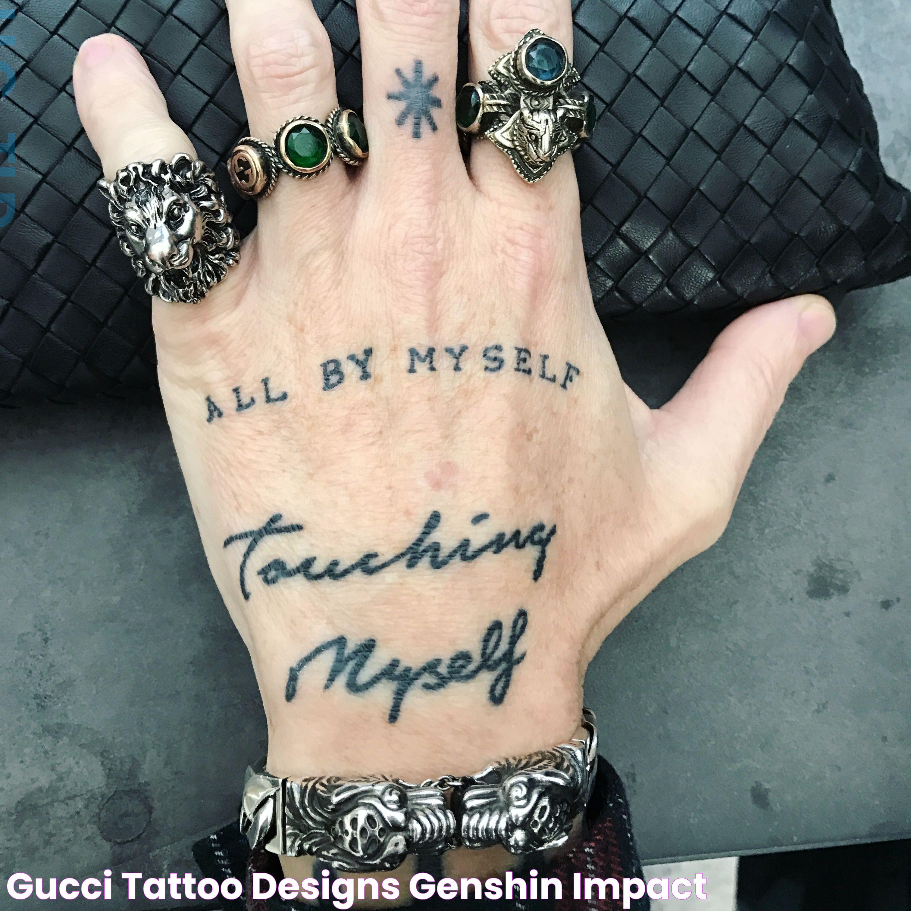 Gucci Tattoo Designs Genshin Impact