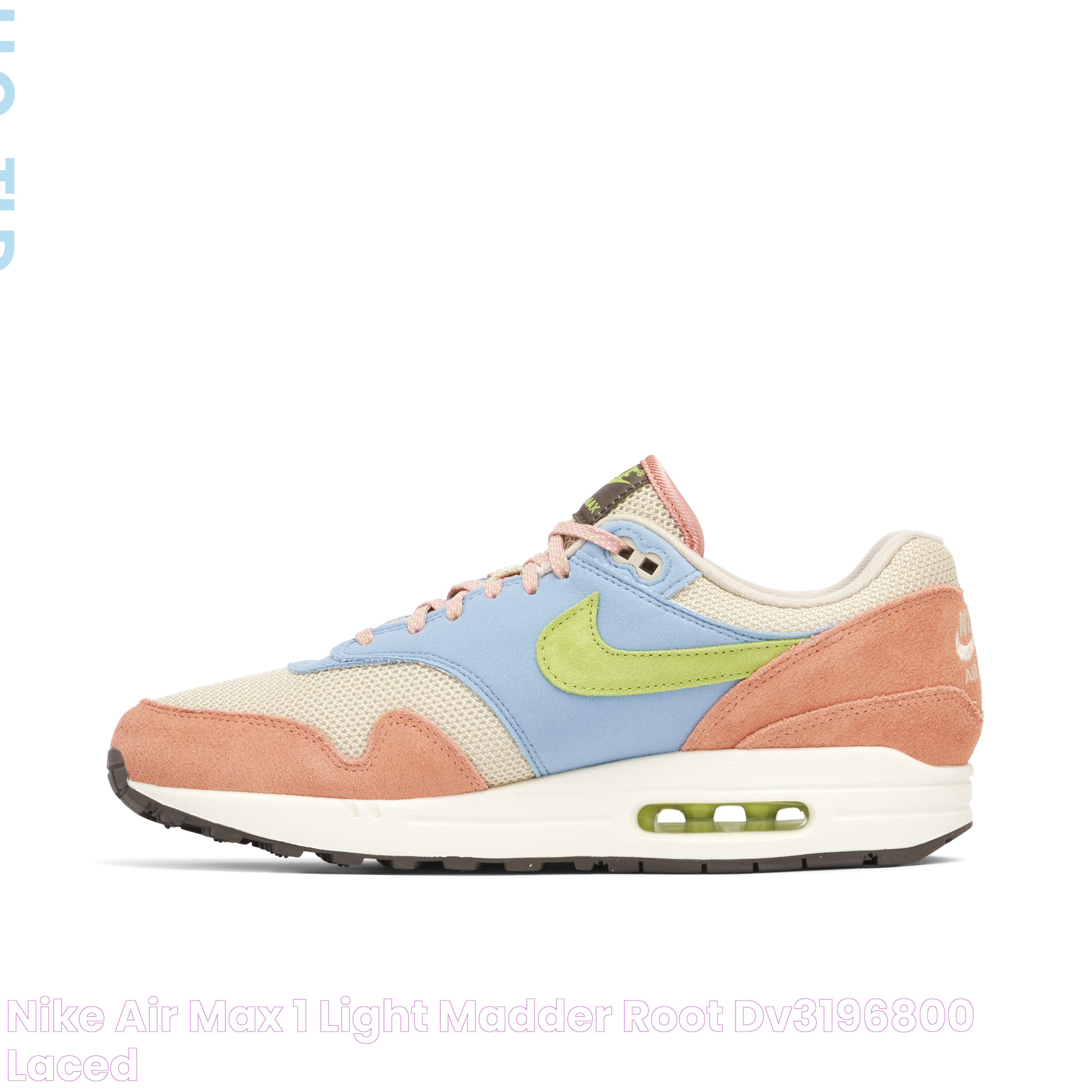 Nike Air Max 1 Light Madder Root DV3196800 Laced