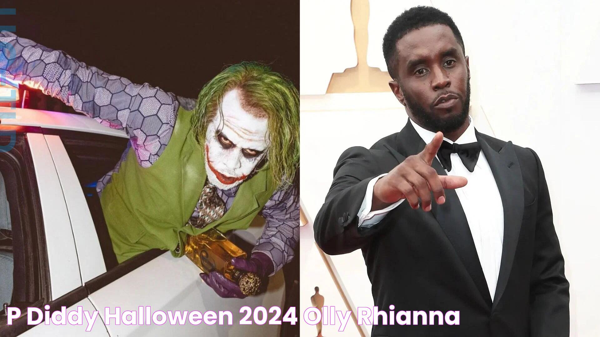 P Diddy Halloween 2024 Olly Rhianna