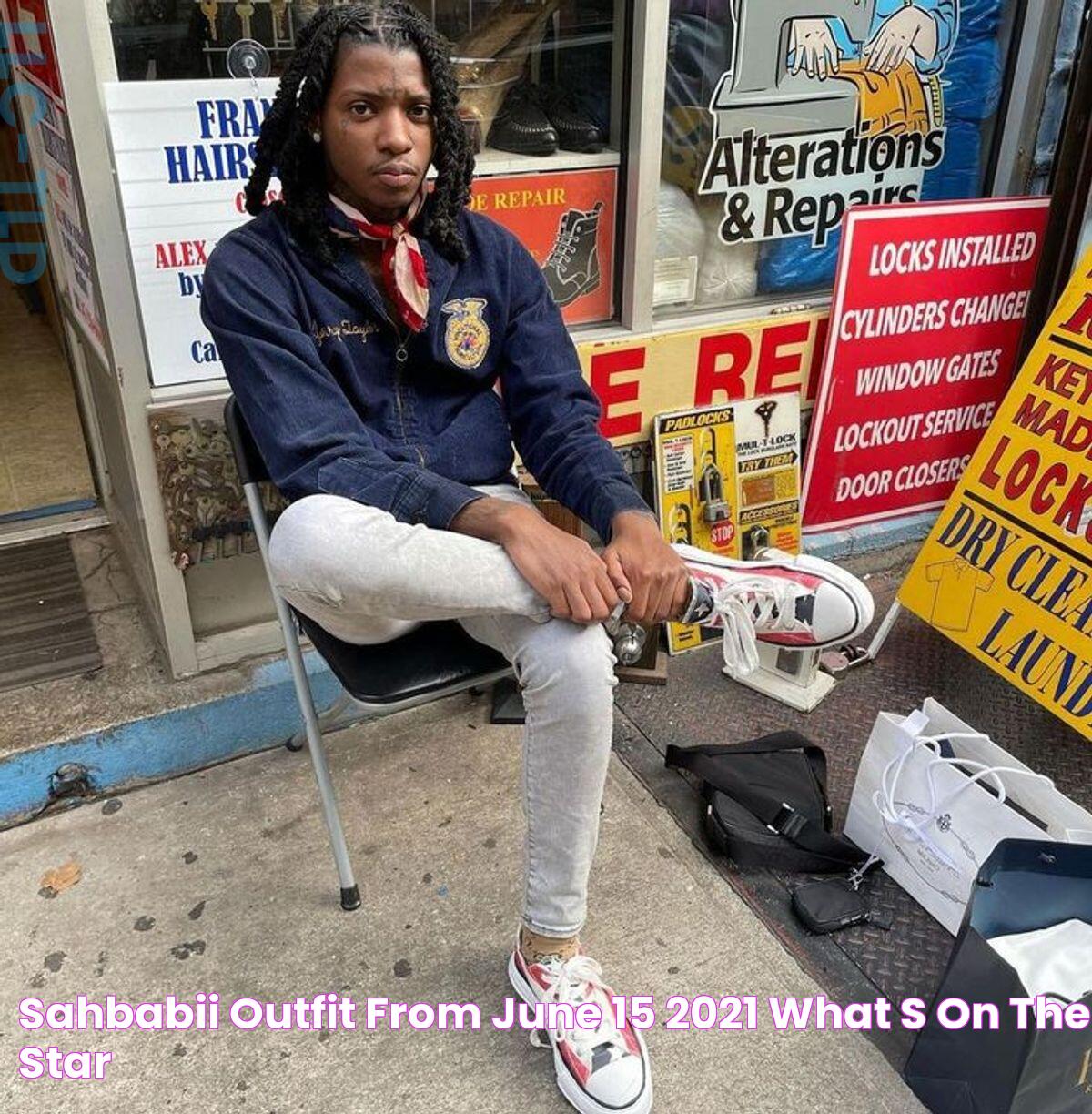 SahBabii Outfit from June 15, 2021 WHAT’S ON THE STAR?