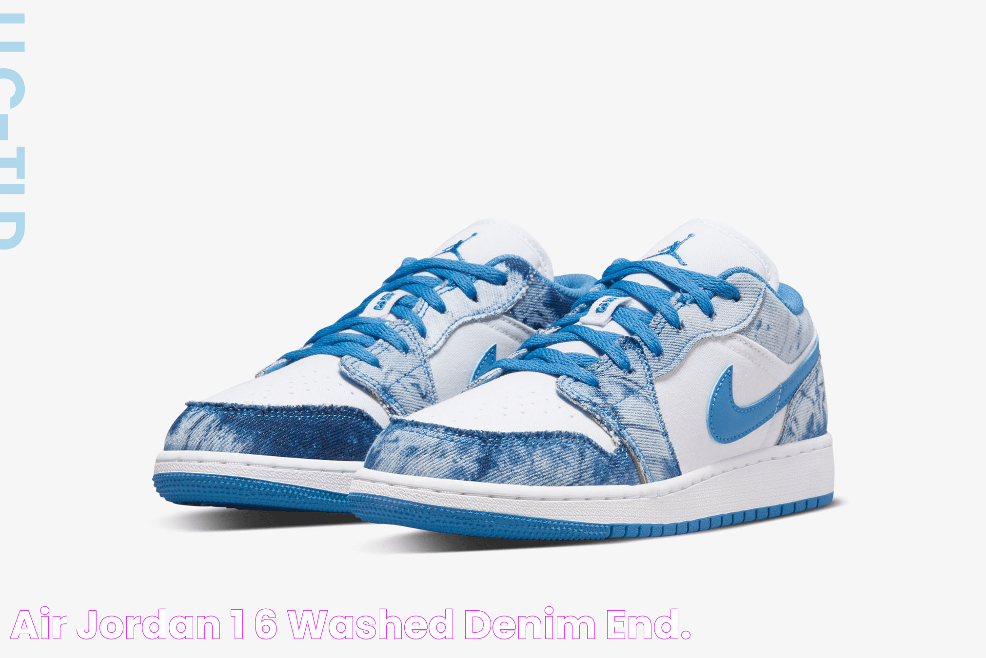 AIR JORDAN 1 & 6 WASHED DENIM END.