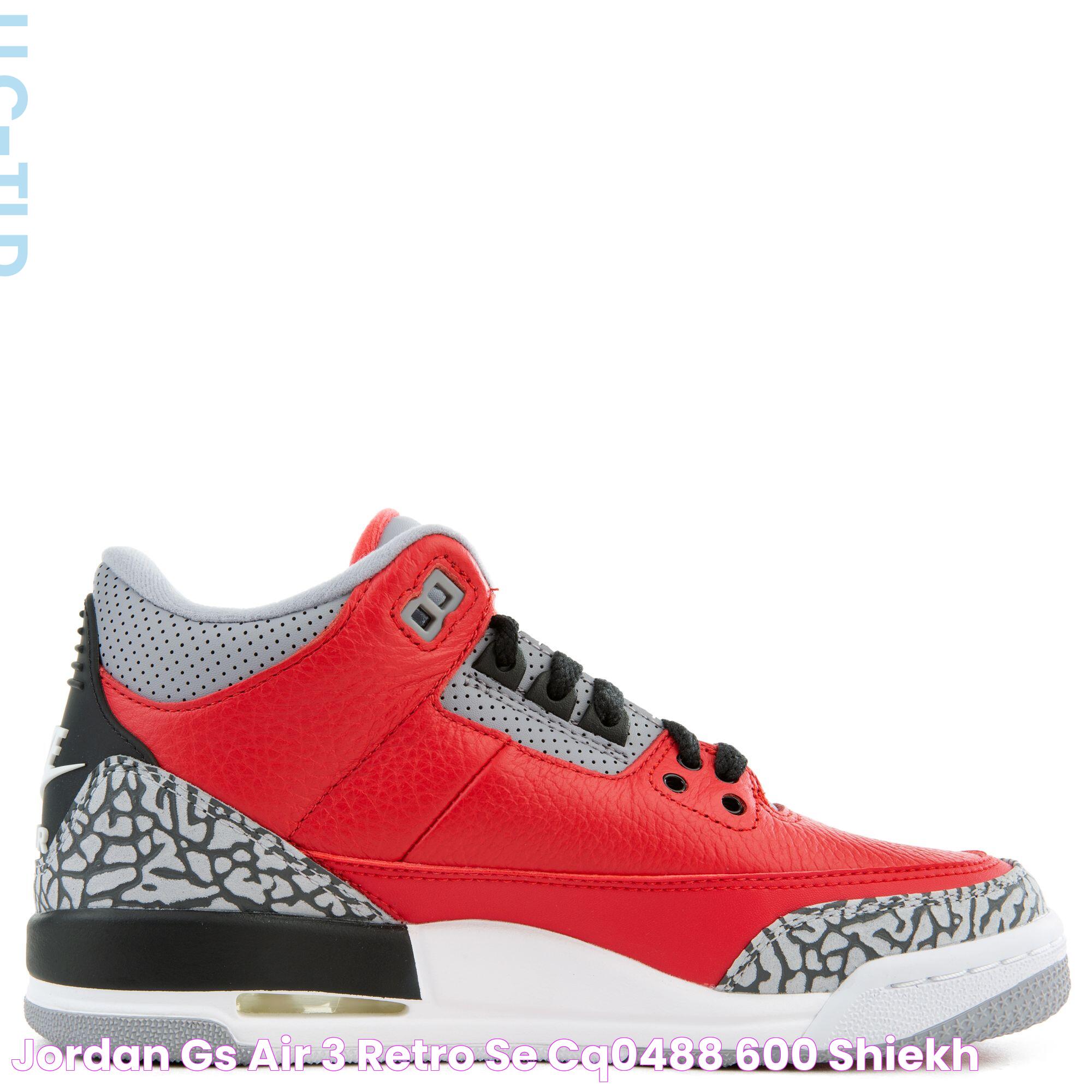 JORDAN (GS) Air 3 Retro SE CQ0488 600 Shiekh