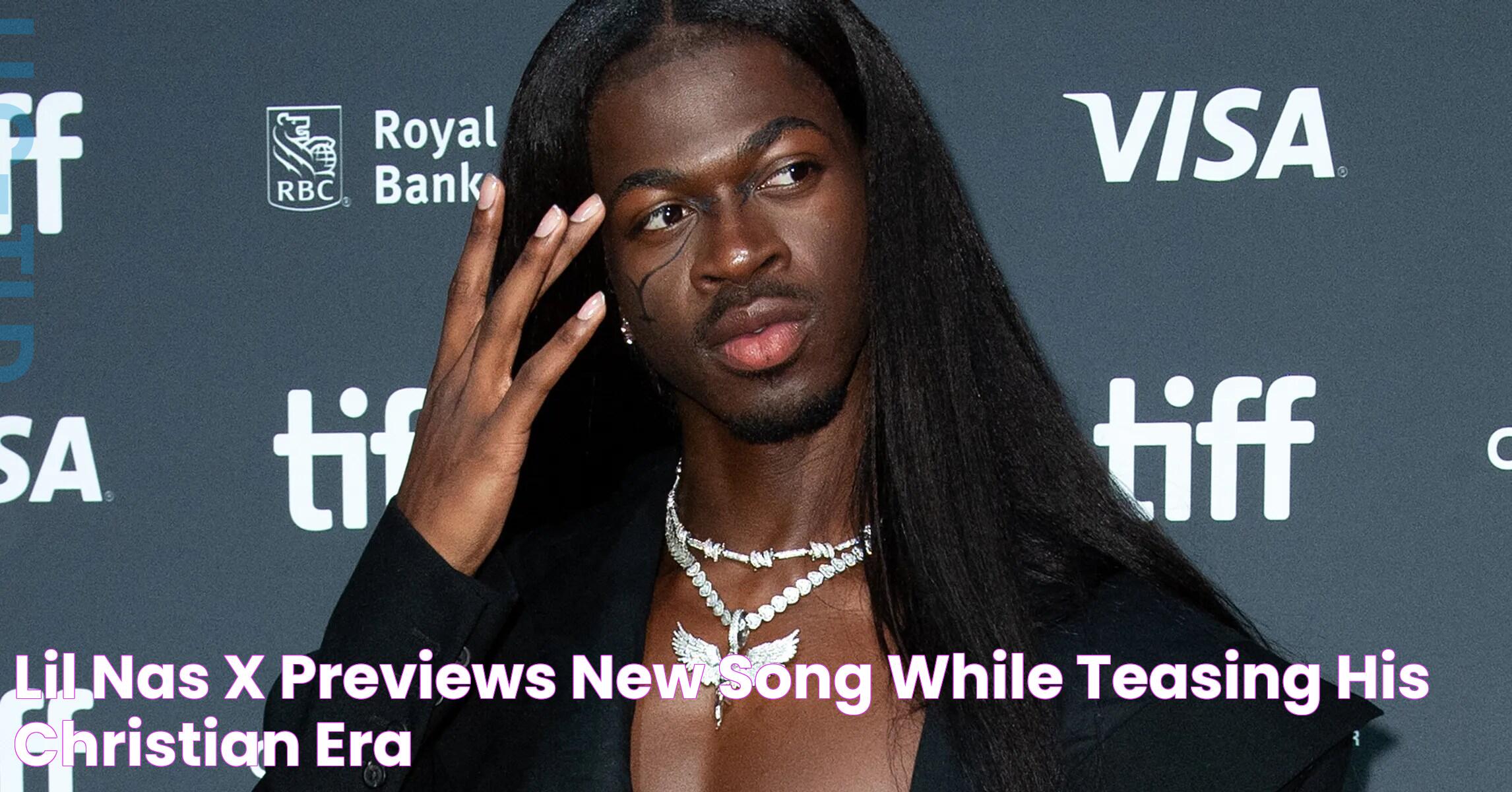 Lil Nas X Previews New Song While Teasing His "Christian Era"