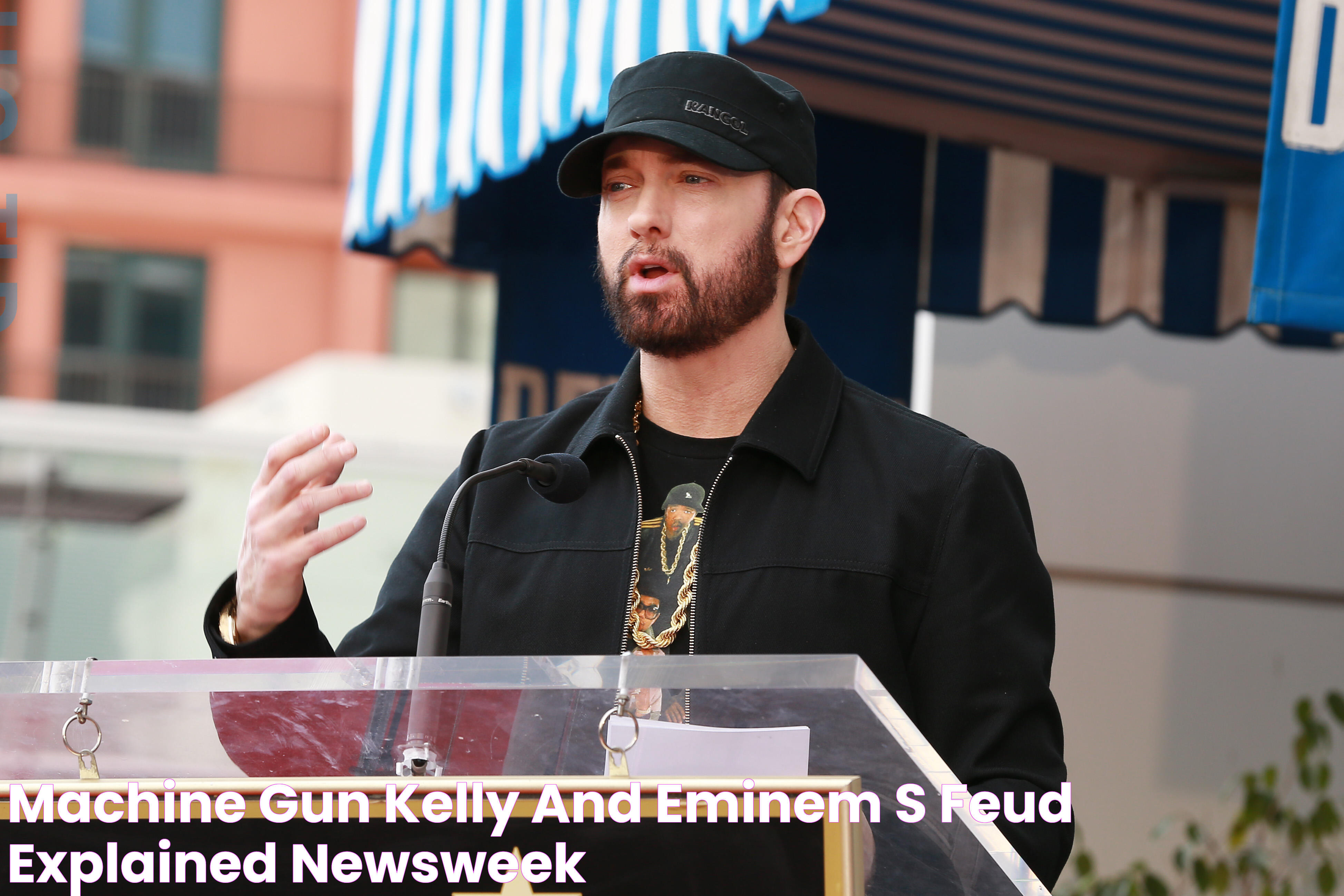 Machine Gun Kelly and Eminem's Feud Explained Newsweek