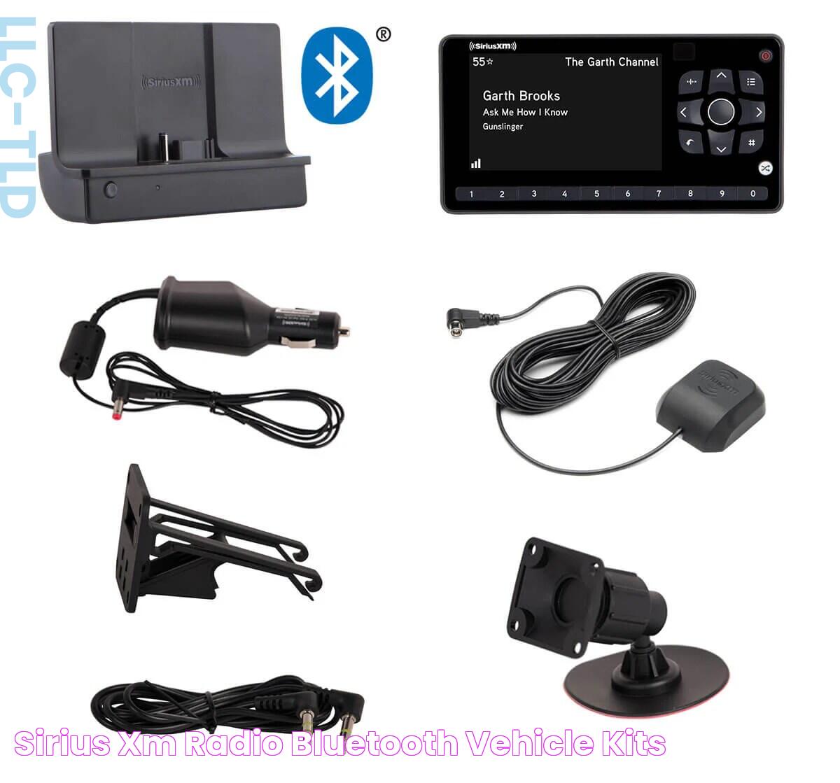 Sirius XM Radio Bluetooth® Vehicle Kits