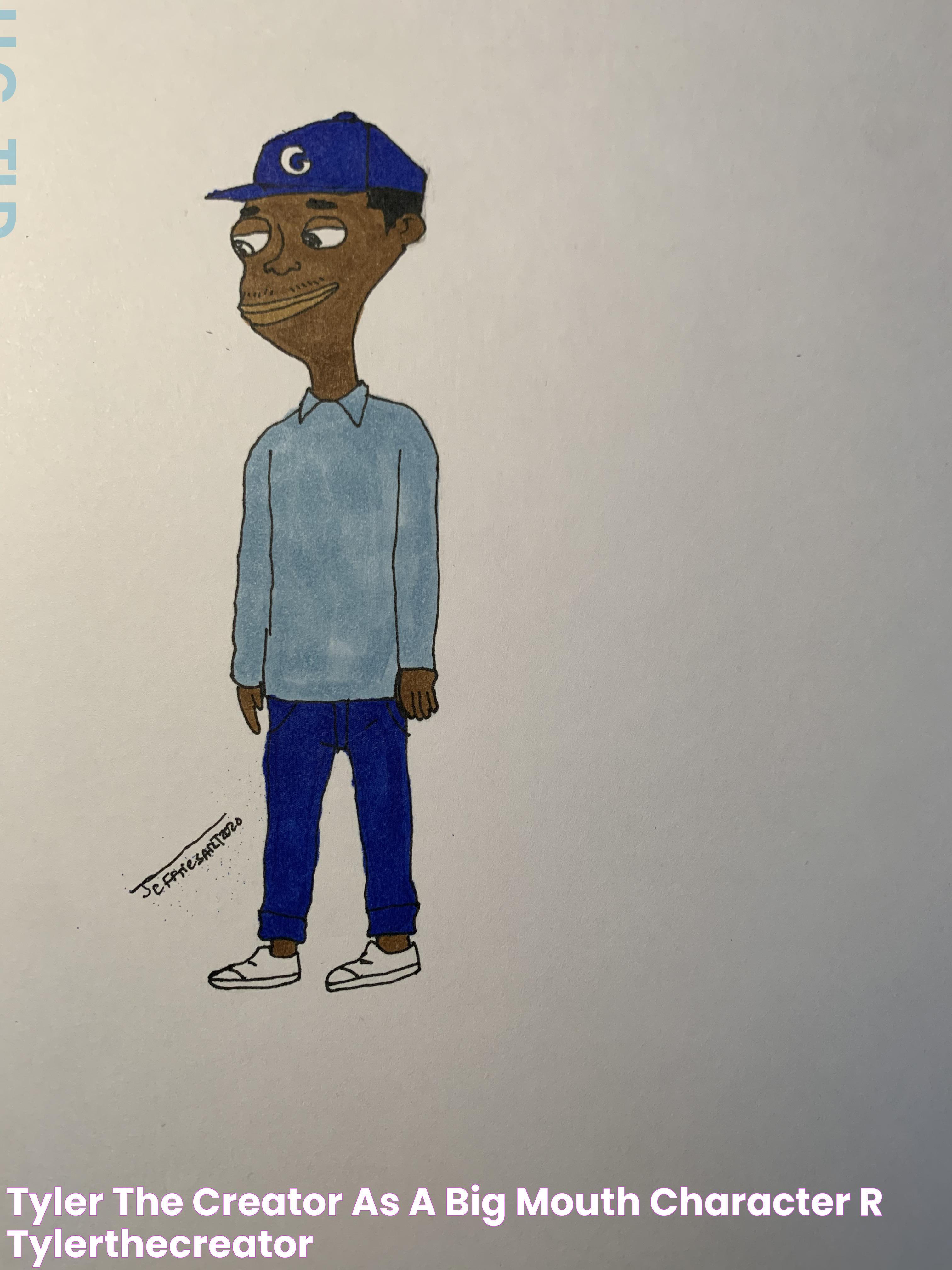 Tyler the Creator as a big mouth character r/tylerthecreator