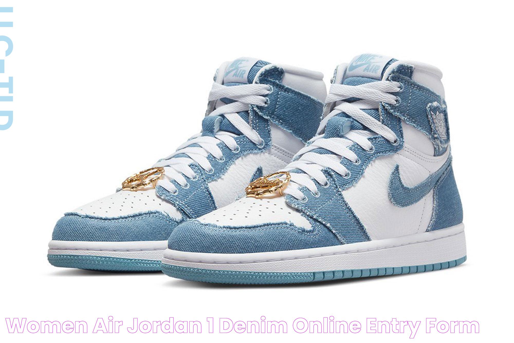 Stylish Denim Air Jordans: A Footwear Revolution