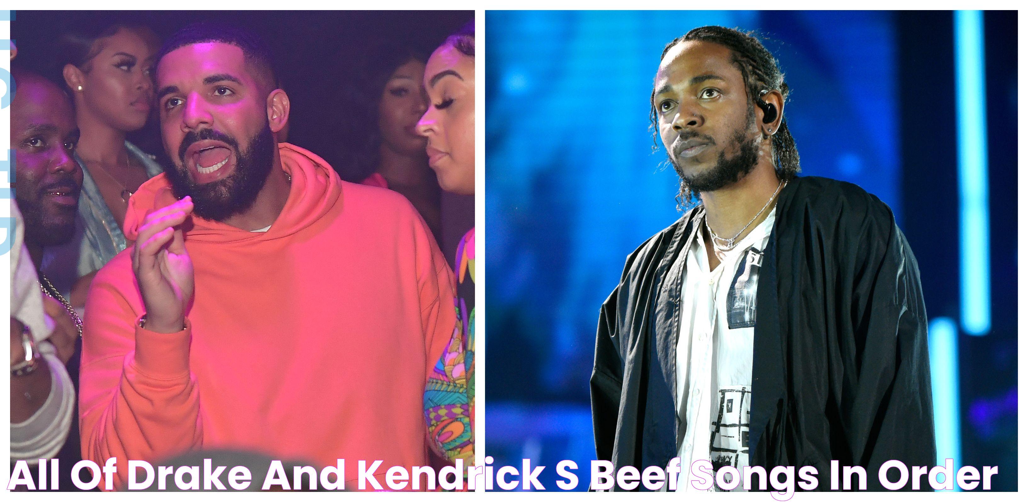 Your Ultimate Guide To Kendrick Drake Song Order