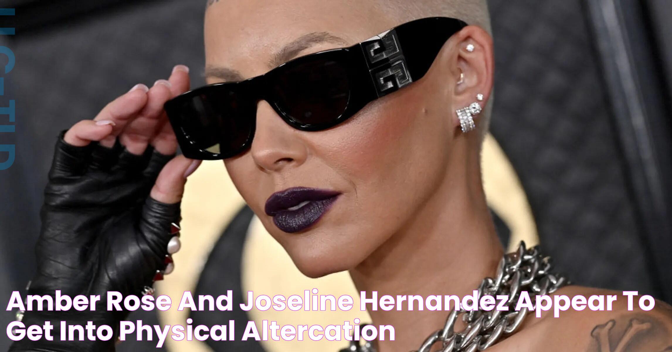 Amber Rose And Joseline Hernandez Appear To Get Into Physical Altercation