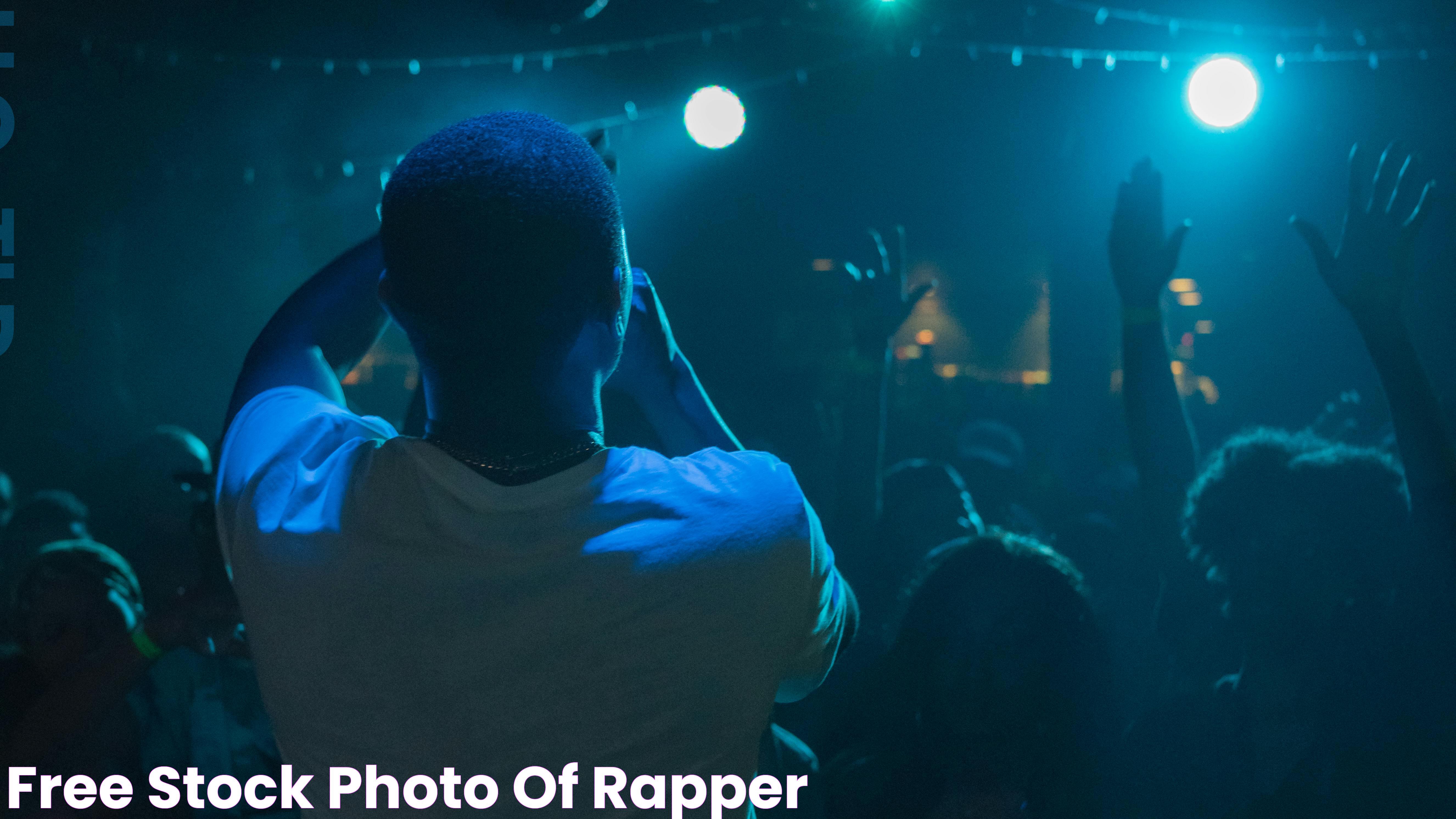 Free stock photo of rapper