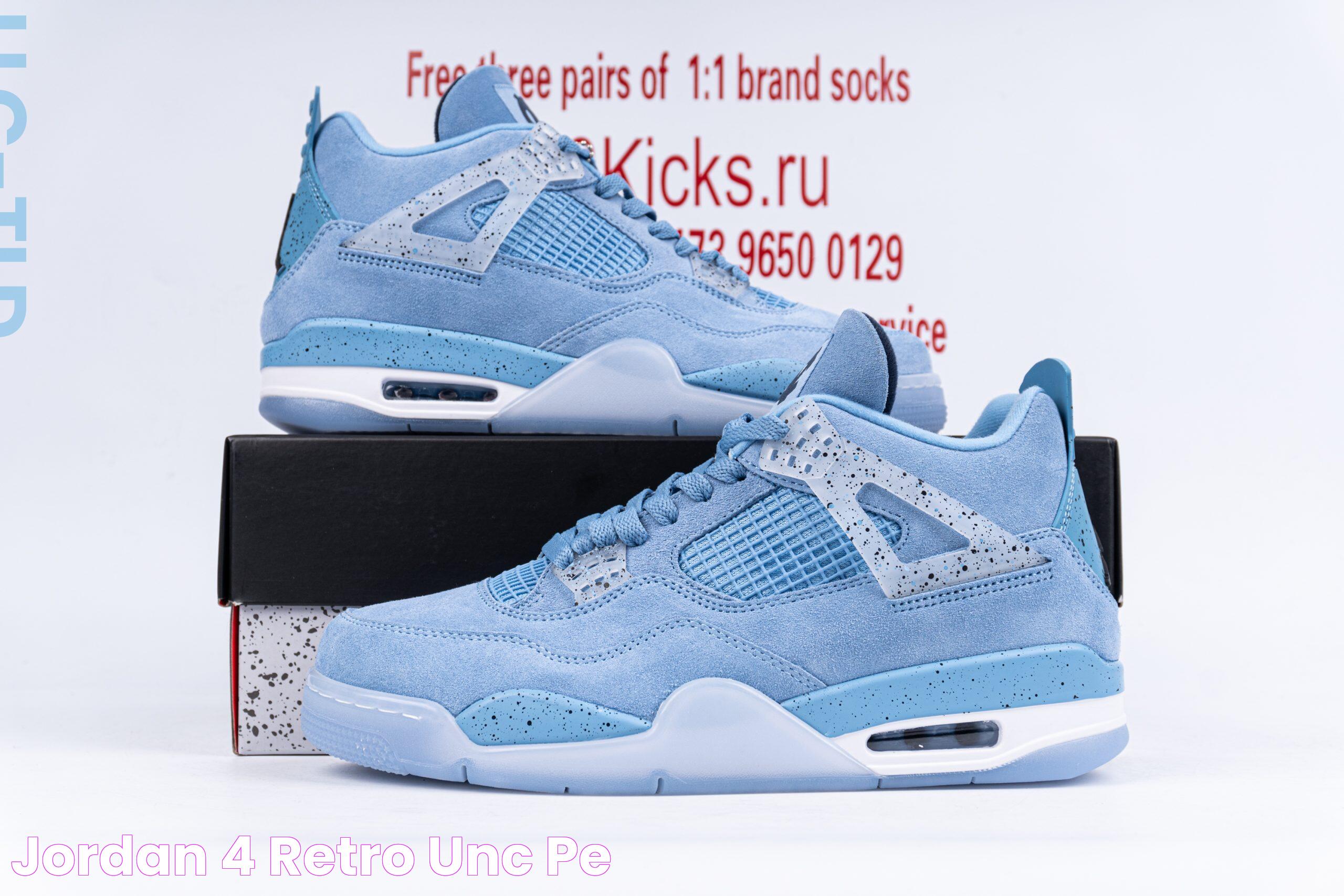 The Allure Of Jordan 4 UNC PE: A Sneaker Icon