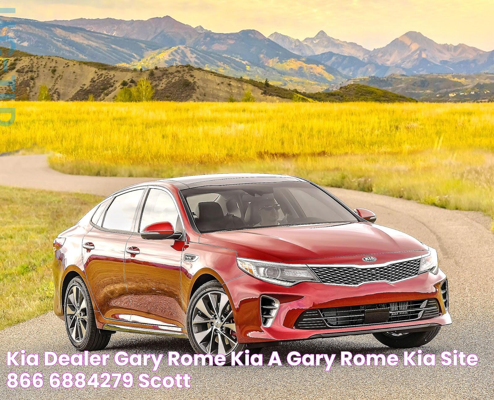 Scott Kia: A Deep Dive Into The Automotive Industry's Rising Star