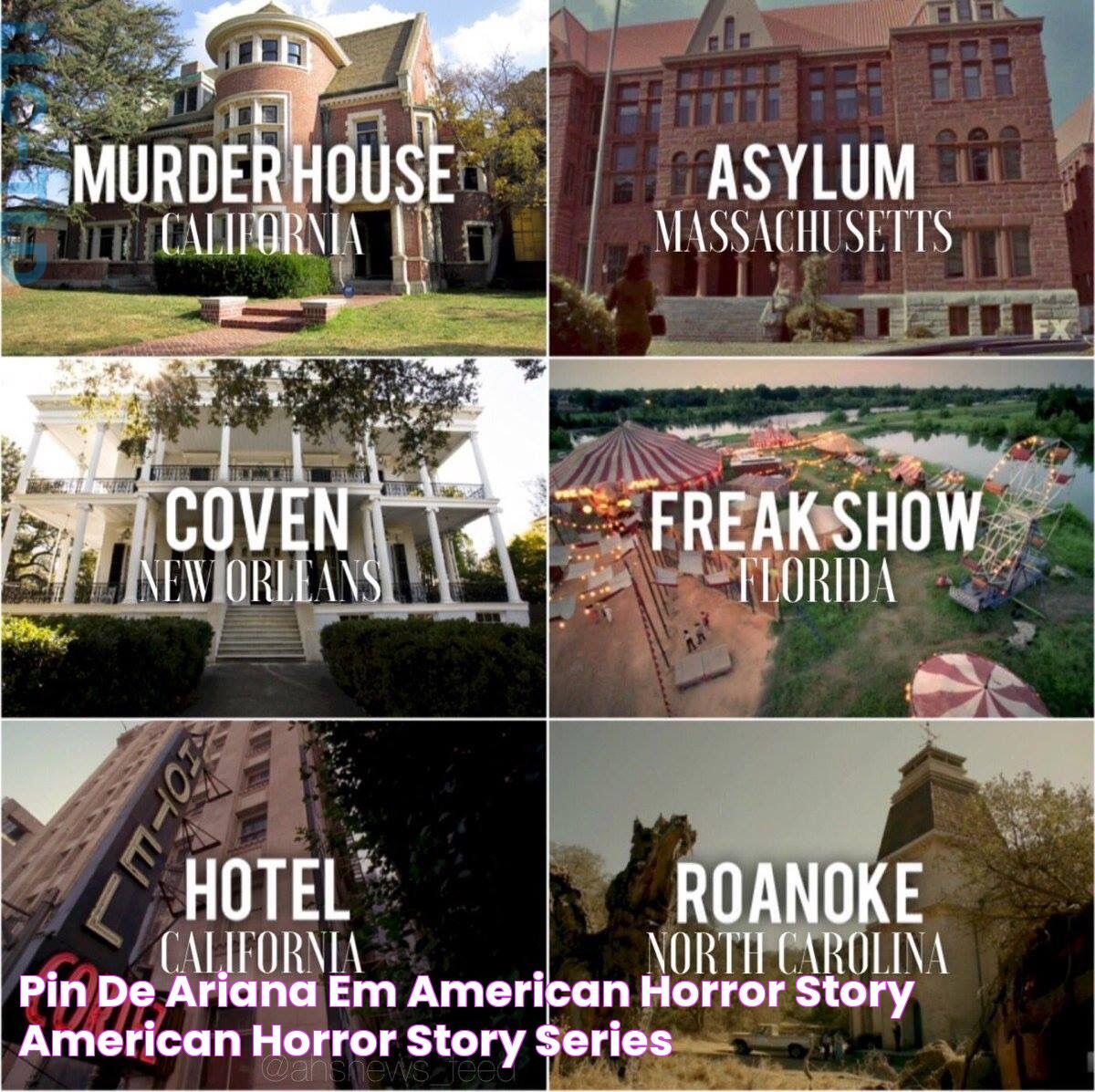 Pin de Ariana em American Horror Story American horror story, Series