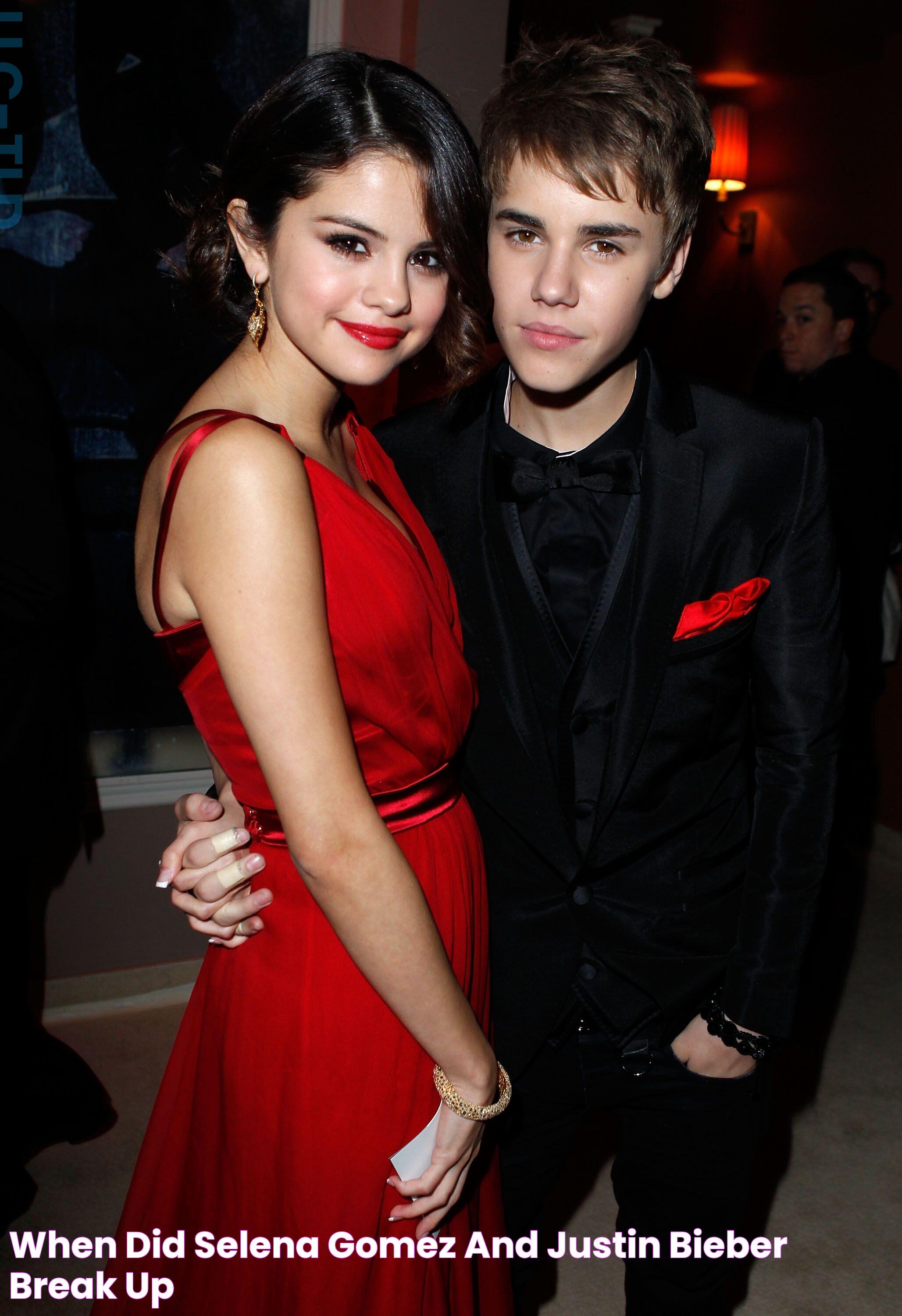 When Did Selena Gomez and Justin Bieber Break Up?