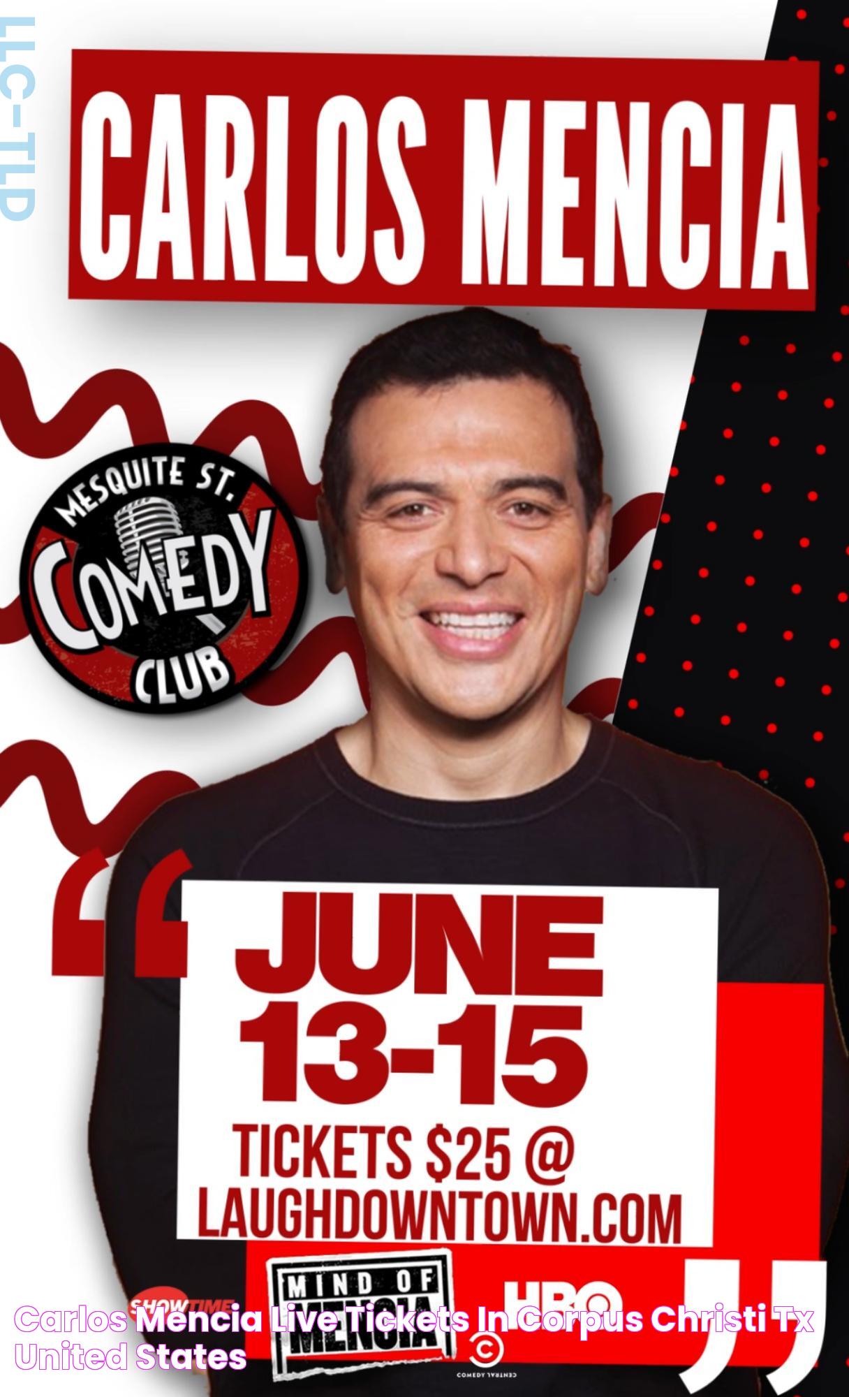 Carlos Mencia's Current Endeavors: Life After Comedy Central