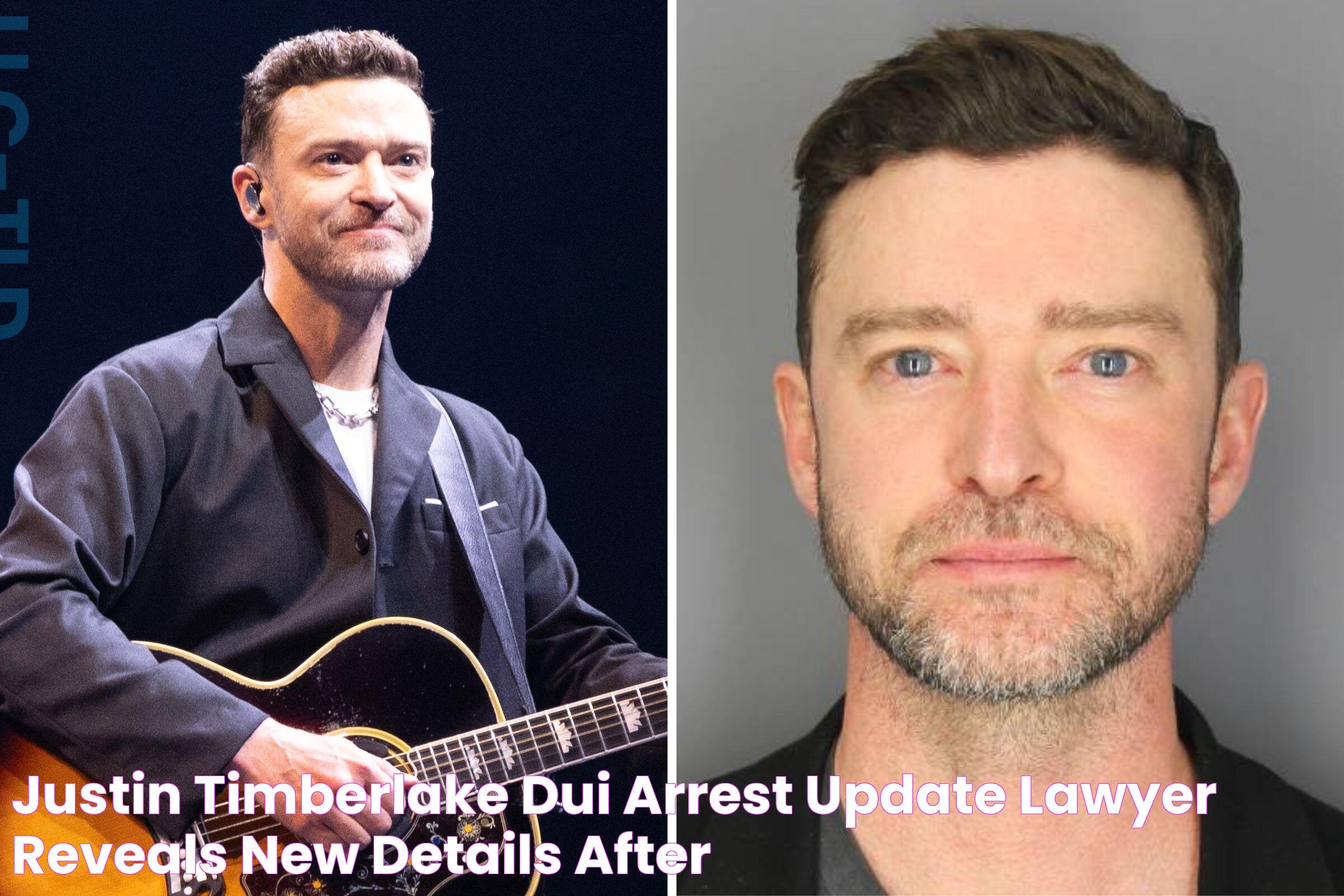 Justin Timberlake: The Truth Behind DUI Substances And His Journey