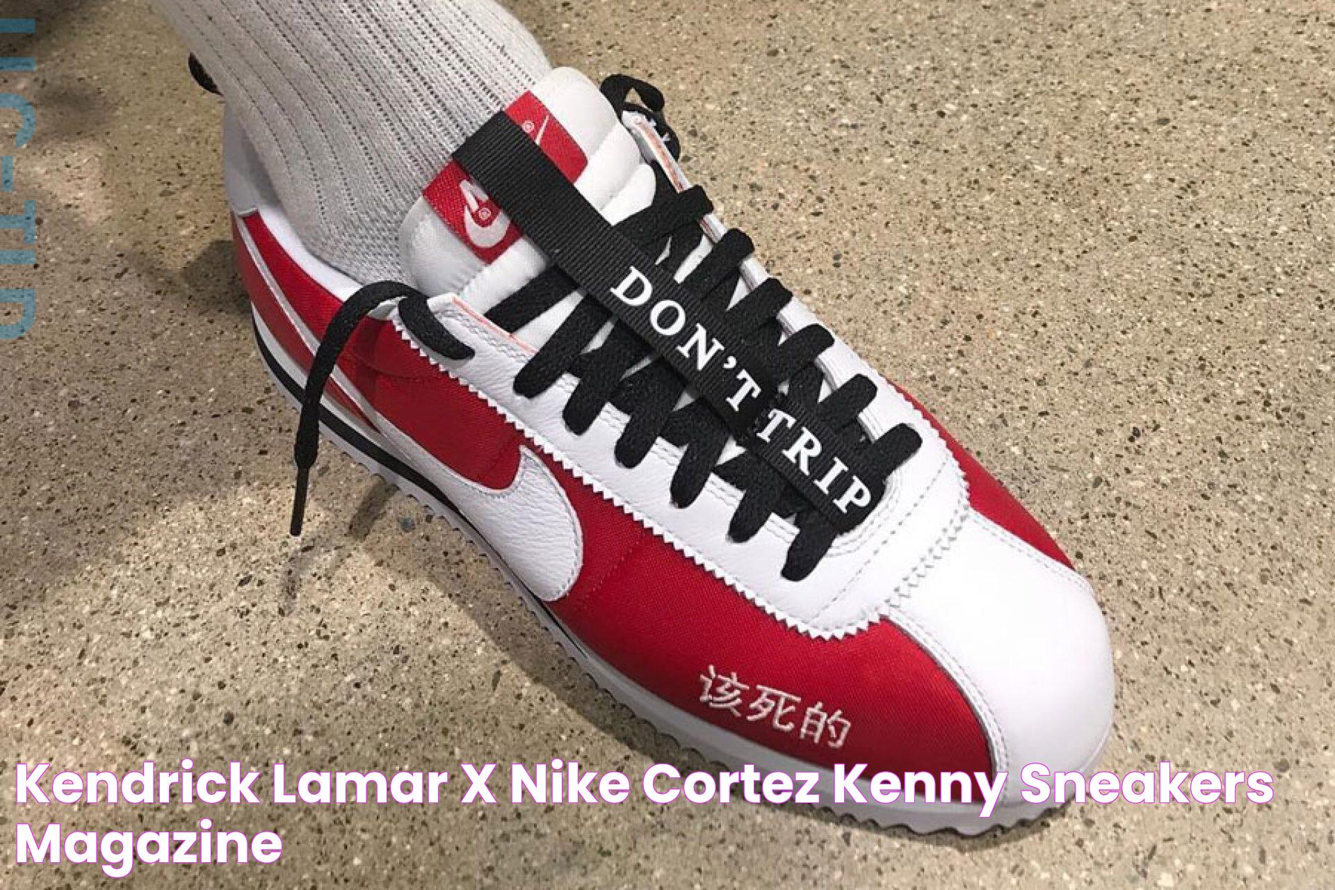 Kendrick Lamar x Nike Cortez KENNY Sneakers Magazine