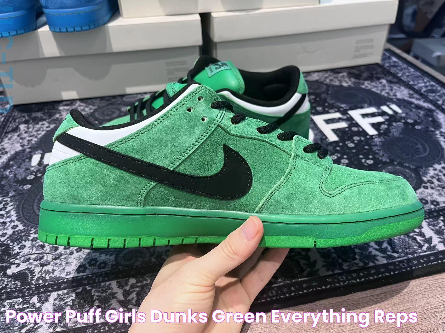 Green Power Puff Dunks: The Ultimate Sneaker Sensation