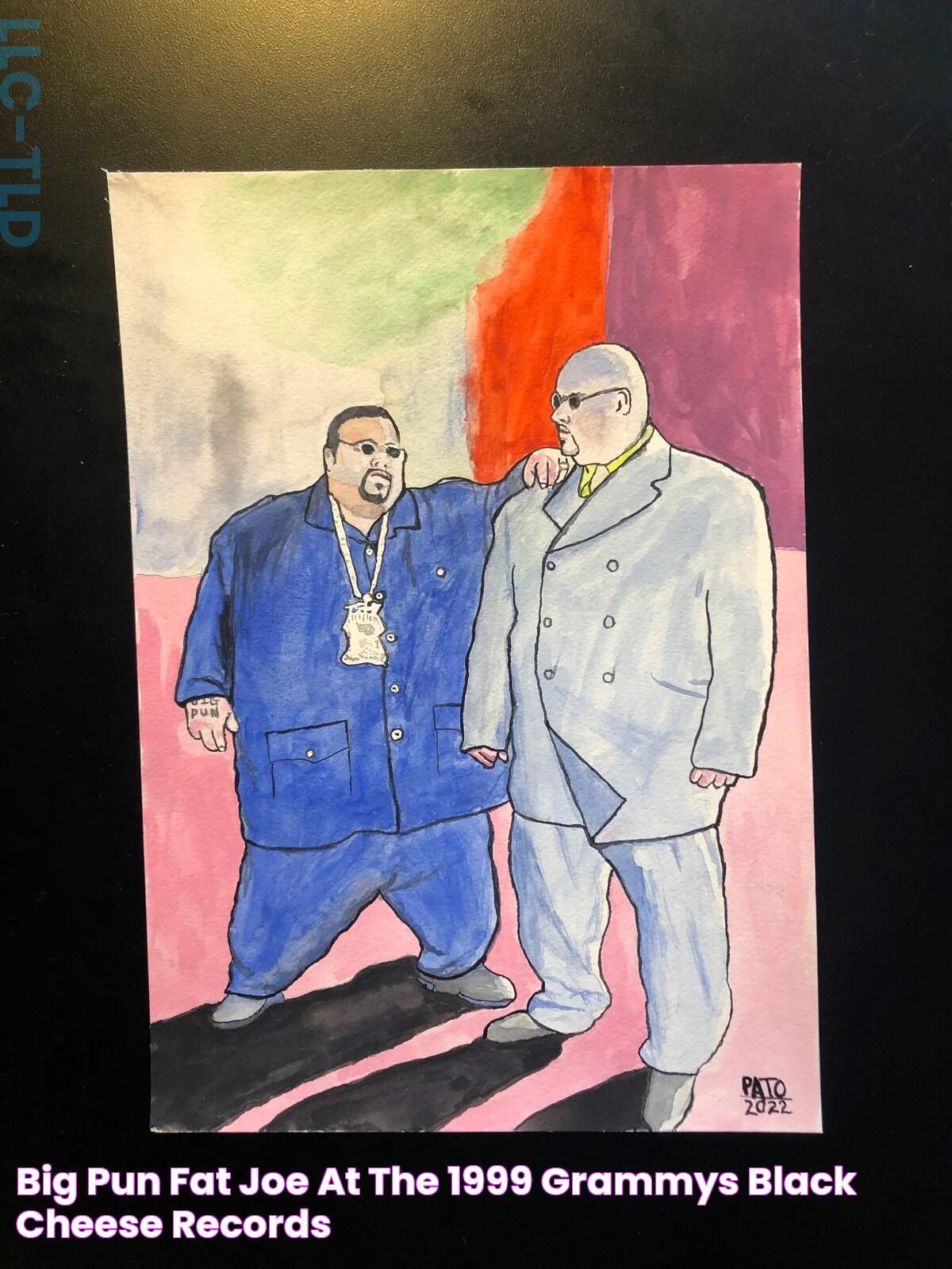 Big Pun & Fat Joe at the 1999 Grammys Black Cheese Records