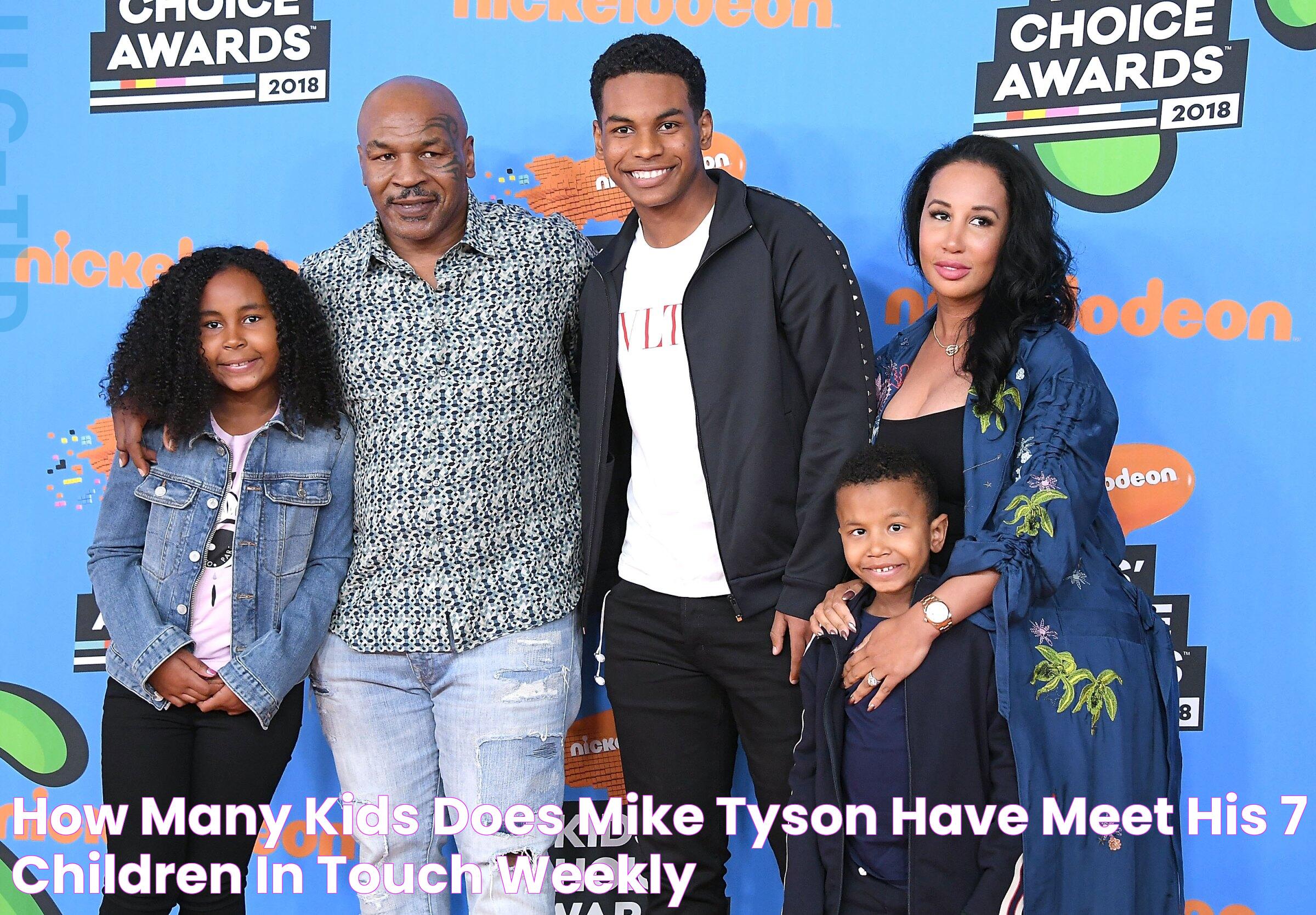 Does Mike Tyson Maintain A Positive Relationship With His Kids?