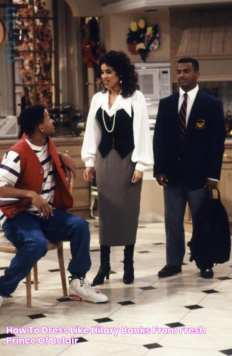 How To Dress Like Hilary Banks From 'Fresh Prince Of BelAir'