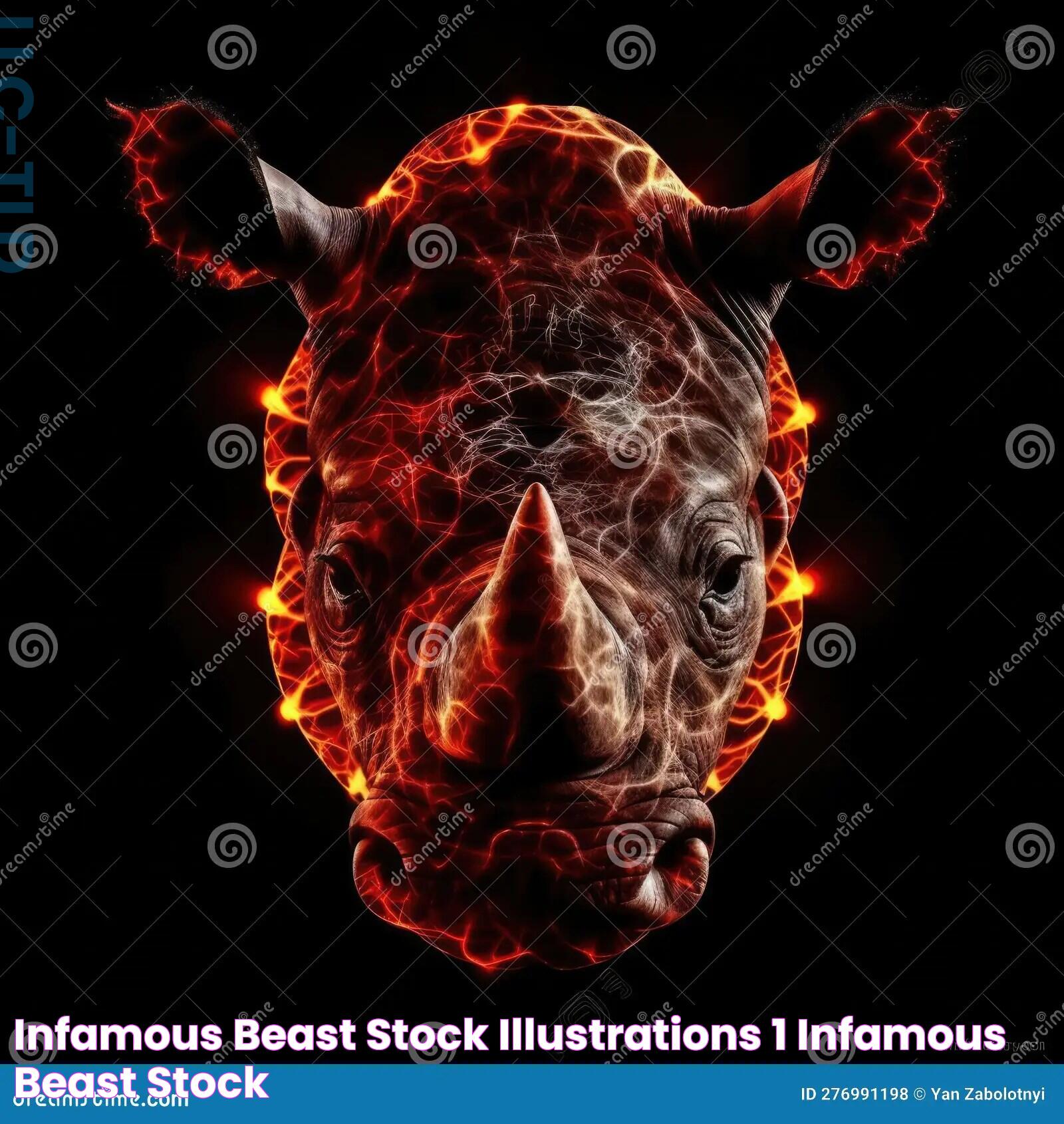 Infamous Beast Stock Illustrations 1 Infamous Beast Stock