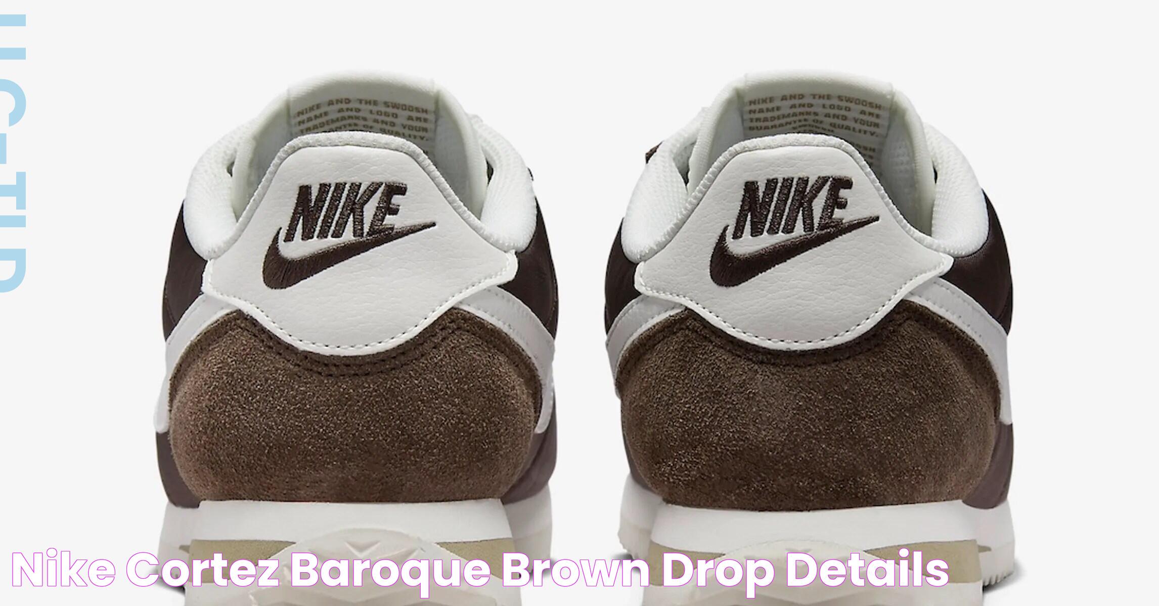 Mastering The Style: Nike Cortez Baroque Brown Sneakers