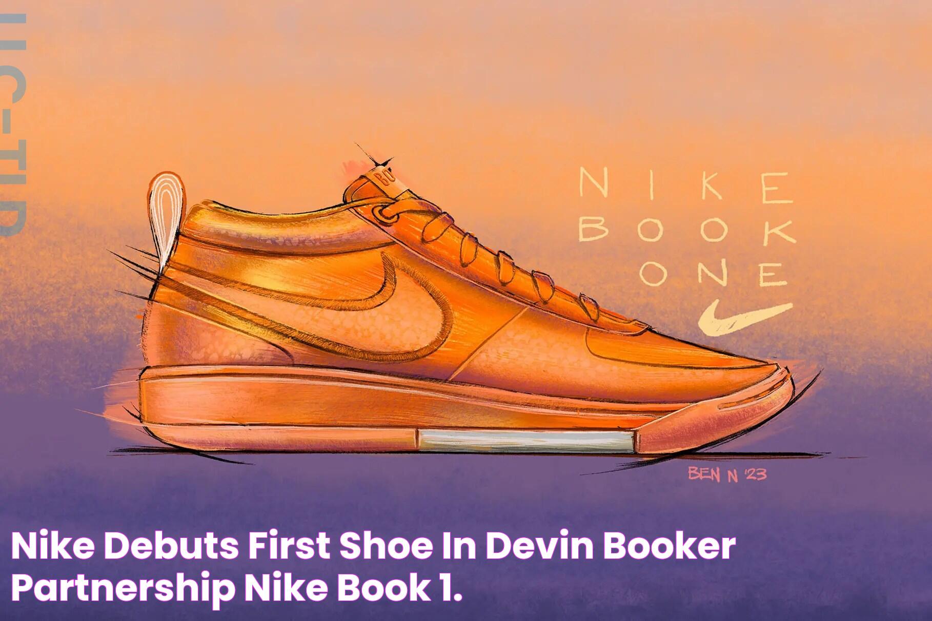 Nike Debuts First Shoe in Devin Booker Partnership, Nike Book 1.