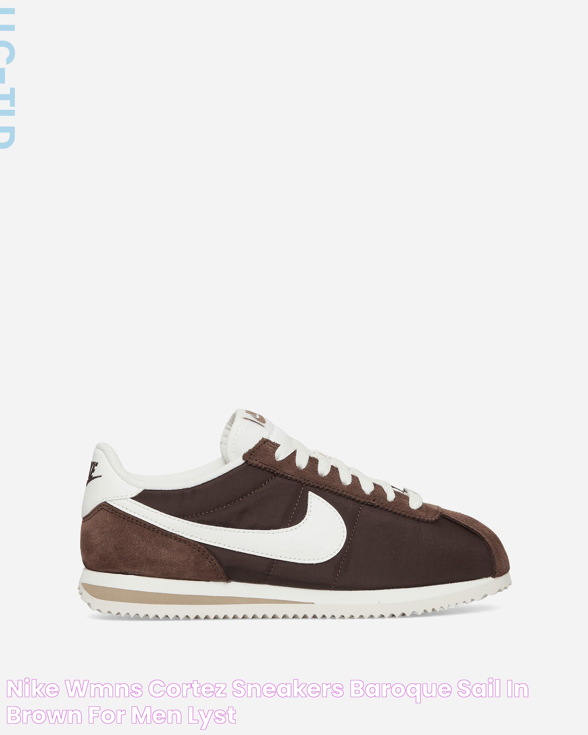 Nike Wmns Cortez Sneakers Baroque / Sail in Brown for Men Lyst