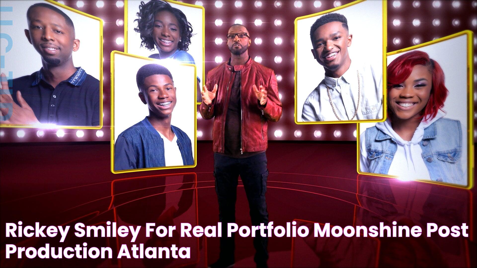 Rickey Smiley For Real Portfolio Moonshine Post Production Atlanta